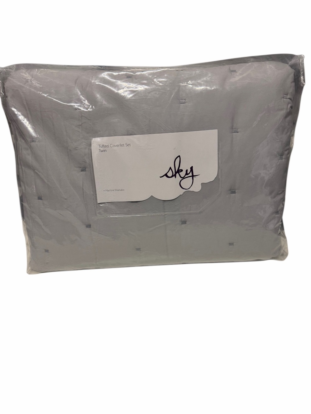NWT SKY Bedsheets Gray Twin Bedsheets